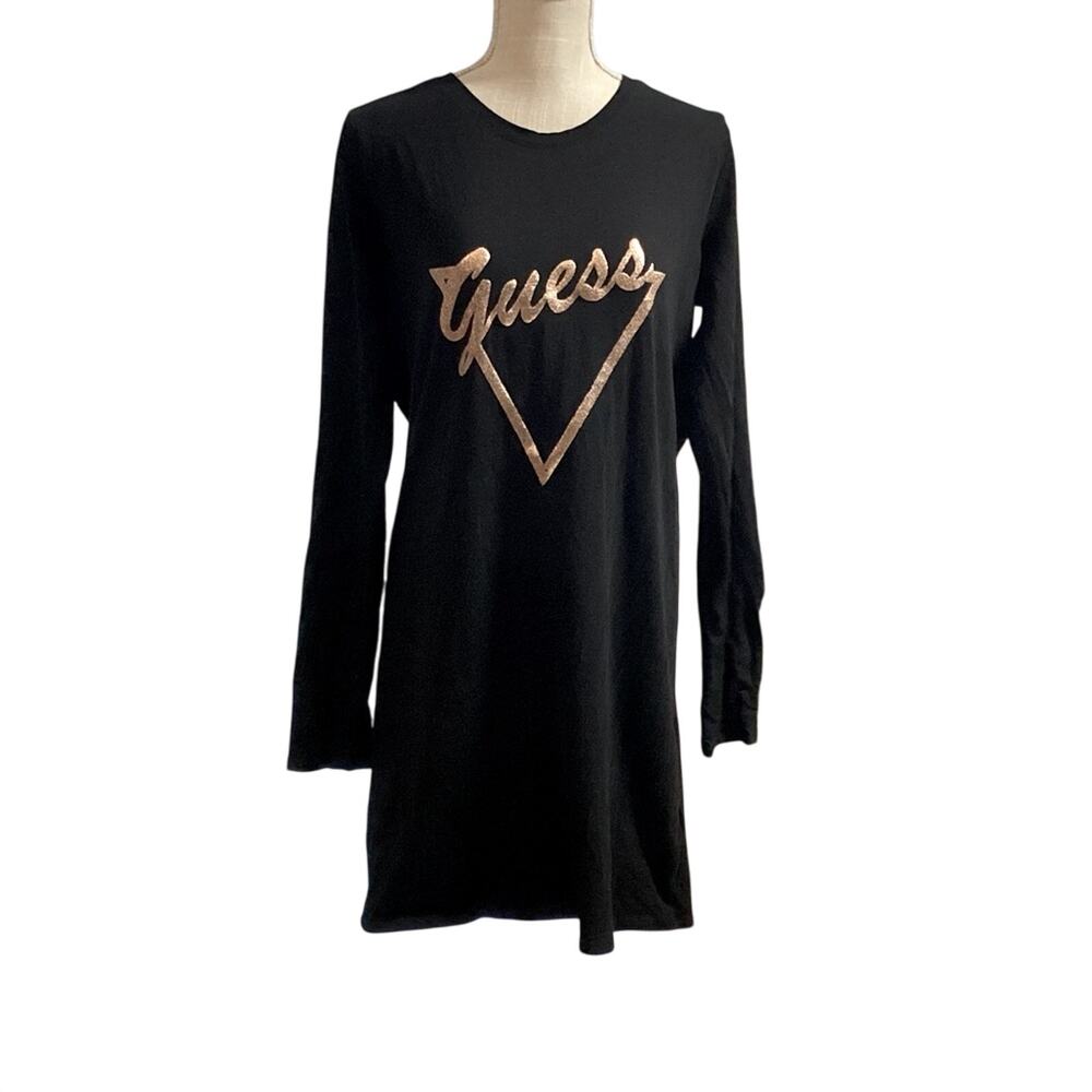 Guess Black Tunic Dress